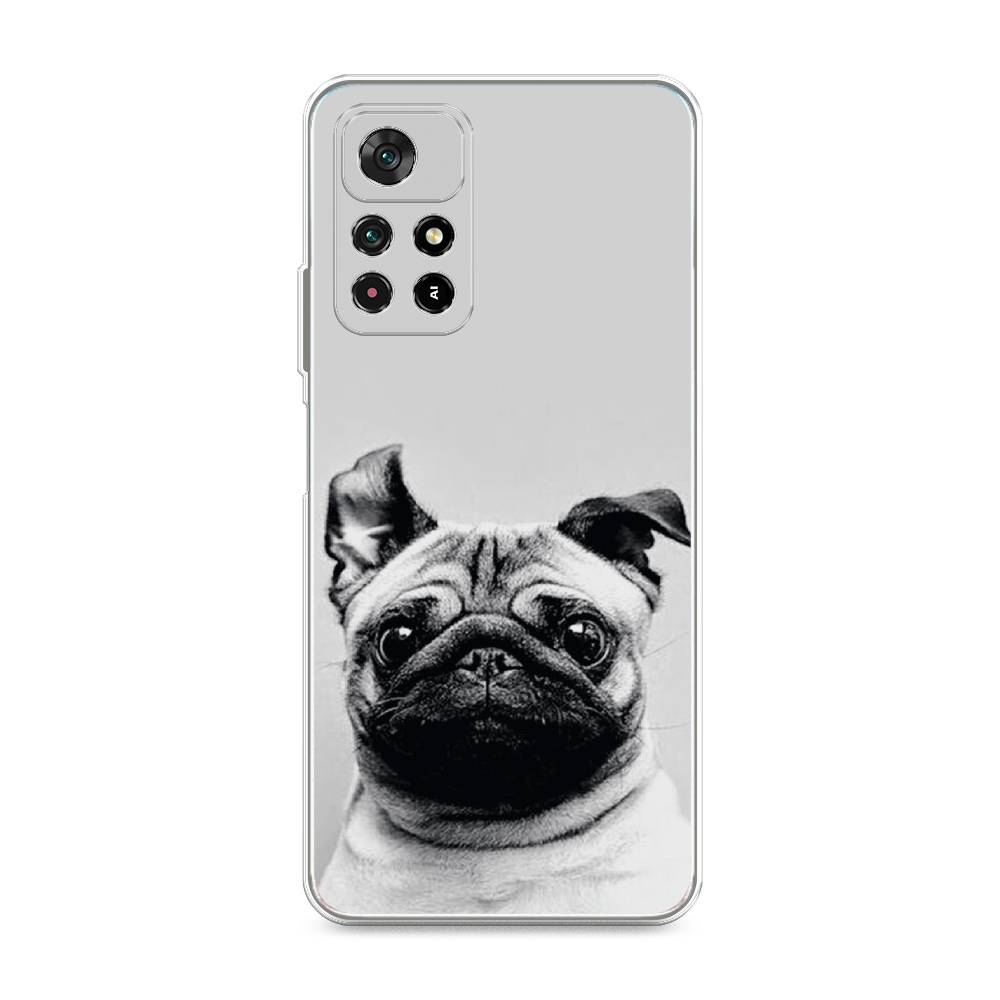 

Чехол Awog на Poco M4 Pro 5G/Redmi Note 11S 5G "Ушастый мопс", Разноцветный, 313650-1