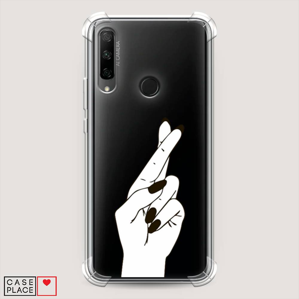 

Чехол Awog на Honor 9X Premium "Пальцы графика", Разноцветный, 610651-1