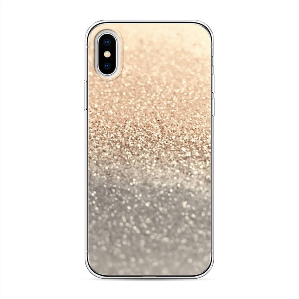

Силиконовый чехол "Песок золотой рисунок" на Apple iPhone XS (10S)