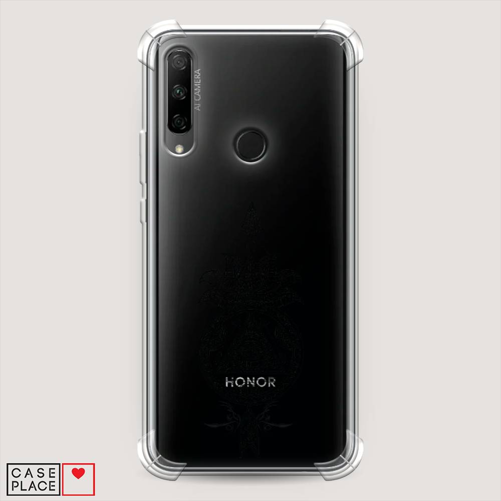 

Чехол Awog на Honor 9X Premium "Талисман арт черный", Разноцветный, 610651-1