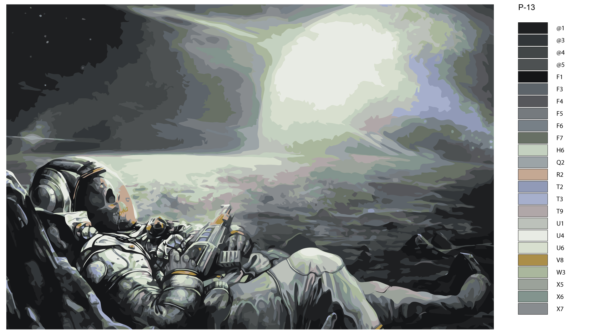 

Картина по номерам, Живопись по номерам, 48 x 72, IIIR-P-13, IIIR-P-13