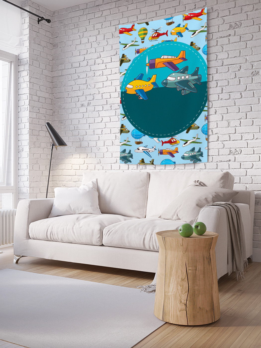 

Вертикальное фотопанно на стену JoyArty Воздушный транспорт 100x150 см, Воздушный транспорт