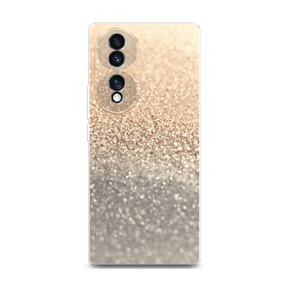 

Силиконовый чехол "Песок золотой рисунок" на Honor 70