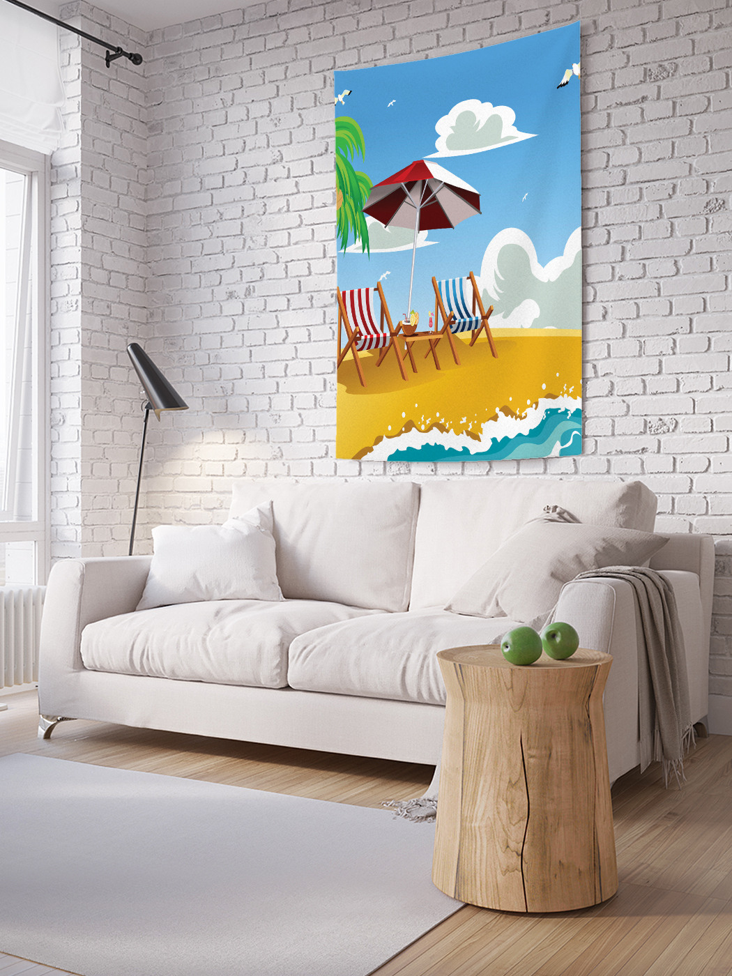 

Вертикальное фотопанно на стену JoyArty Море романтики 100x150 см, Море романтики