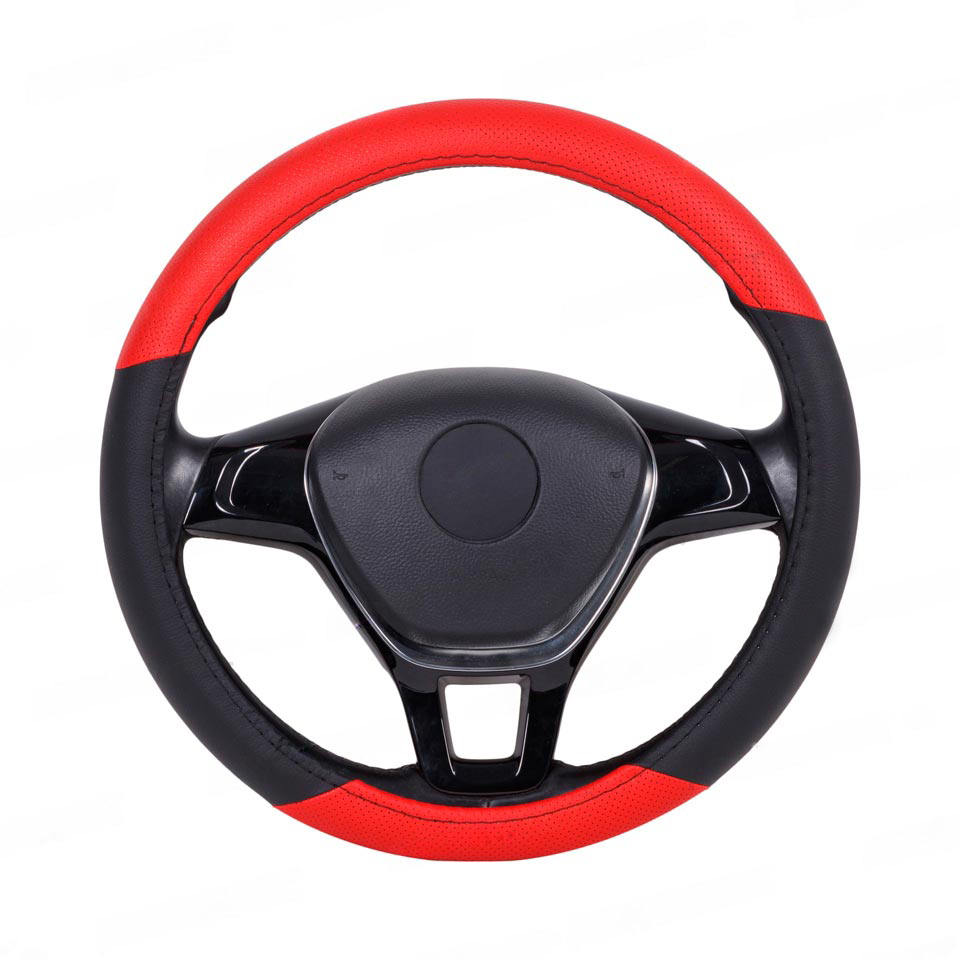 

Оплетка на руль Автопилот Chery-507-117013 Чери Тигго 5 (2016-2020) внедорожник, Черный;красный