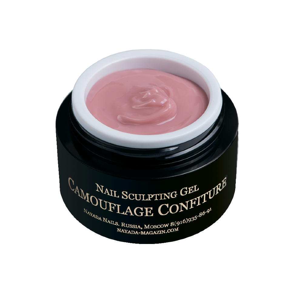 

Гель для наращивания ногтей Nayada камуфлирующий Camouflage Confiture 40 г, Camouflage Confiture