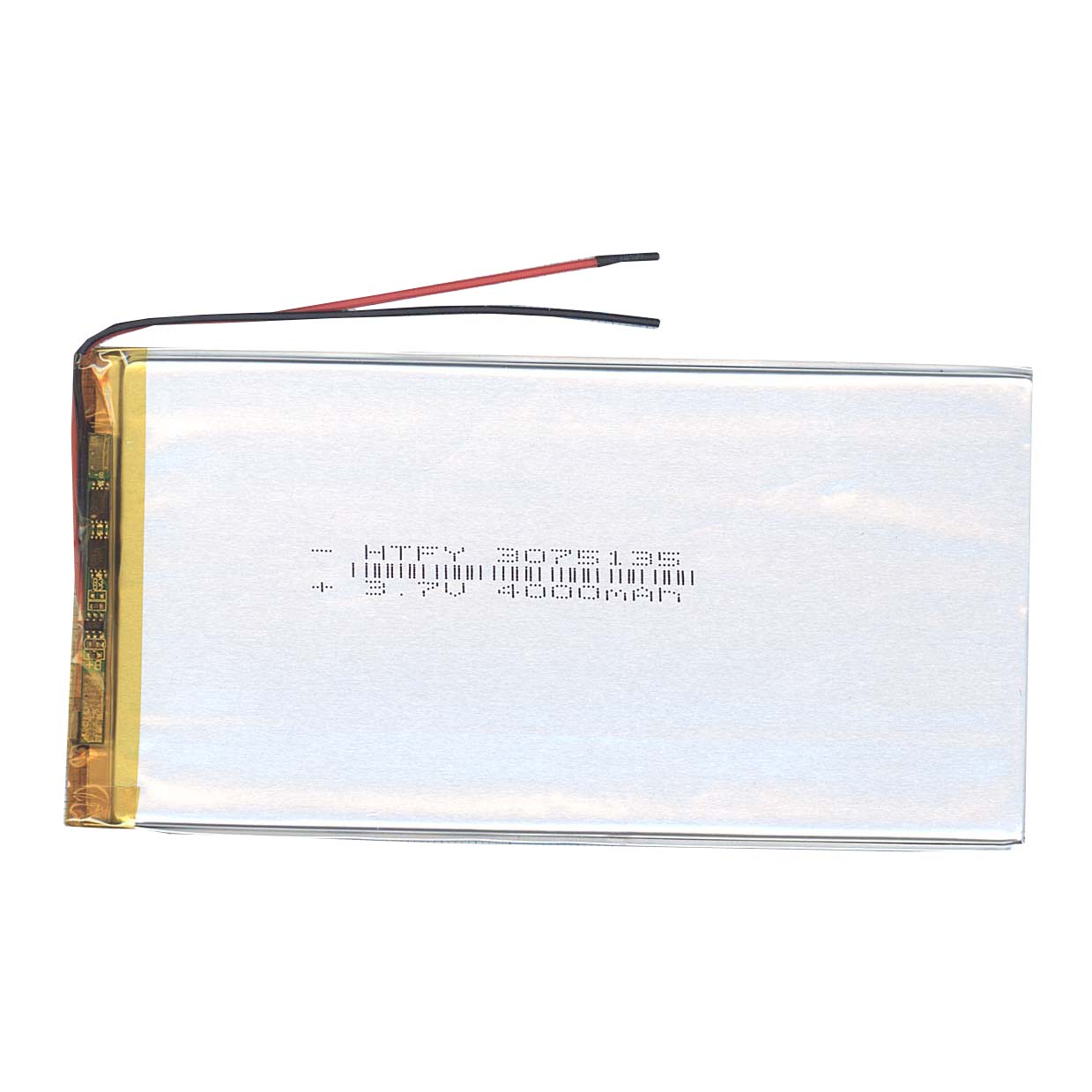 Аккумулятор Li-Pol (батарея) 3*75*135мм 2pin 3.7V/4000mAh