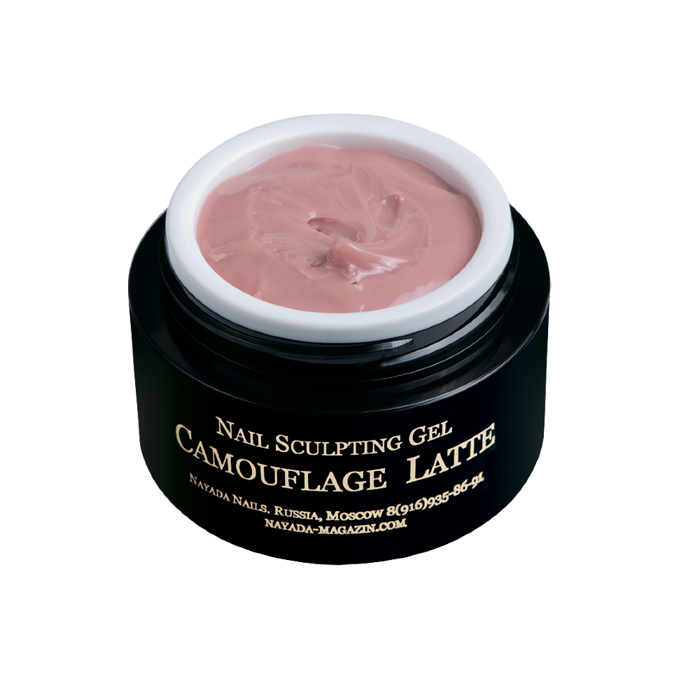 

Гель для наращивания ногтей Nayada камуфлирующий Camouflage Latte 40г, Camouflage Latte