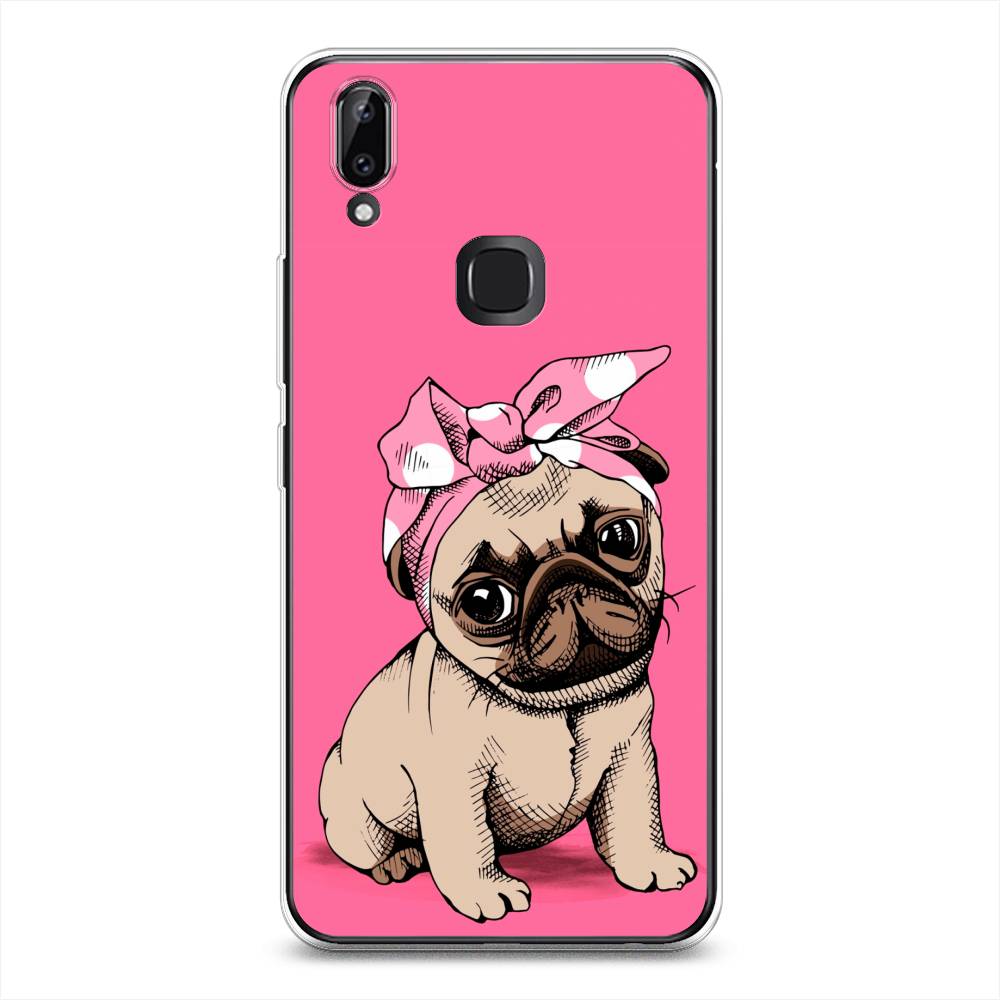 фото Силиконовый чехол "dog pin-up" на vivo y85 awog