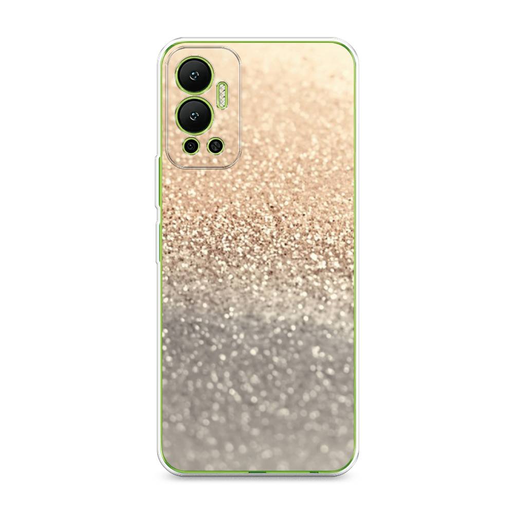 

Силиконовый чехол "Песок золотой рисунок" на Infinix Hot 12