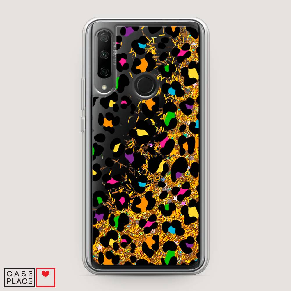 

Чехол Awog на Honor 9X Premium "Яркий леопард", Разноцветный, 610690-1