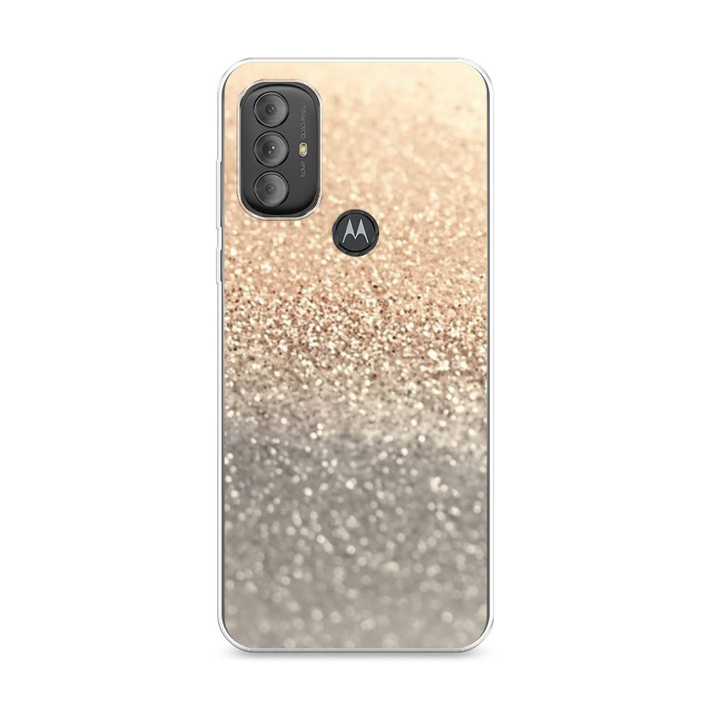 

Силиконовый чехол "Песок золотой рисунок" на Motorola Moto G Power 2022