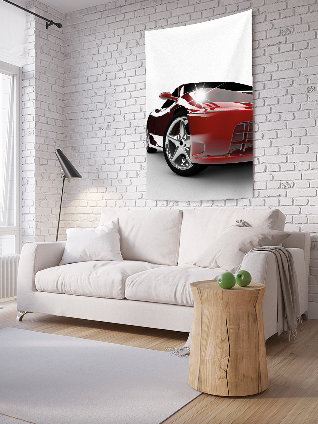 

Вертикальное фотопанно на стену JoyArty Мощь автомобиля 150x200 см, Мощь автомобиля