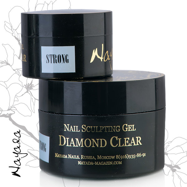 

Гель для наращивания ногтей Nayada Diamond Clear Strong 20г, Diamond Clear Strong