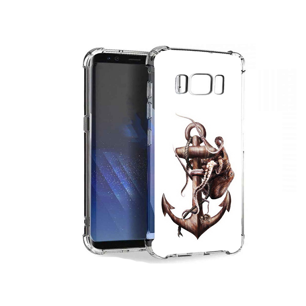 

Чехол MyPads Tocco для Samsung Galaxy S8+ ржавый якорь, Tocco