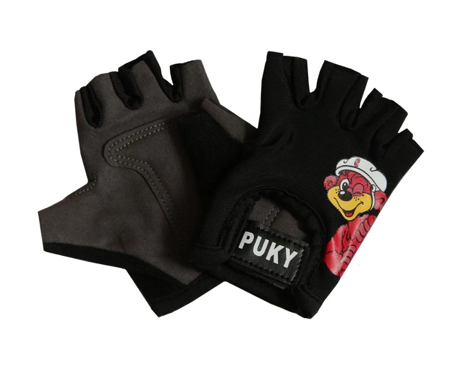 фото Велосипедные перчатки puky 9474, black, s int