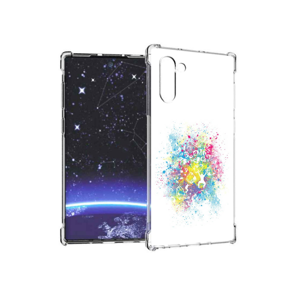 Чехол MyPads Tocco для Samsung Galaxy Note 10 акварель абстракция (PT135782.511.214)