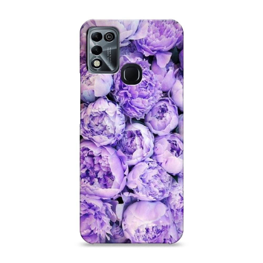

Пластиковый чехол "Пионы сиреневые" на Infinix HOT 11 Play, 3100820-6