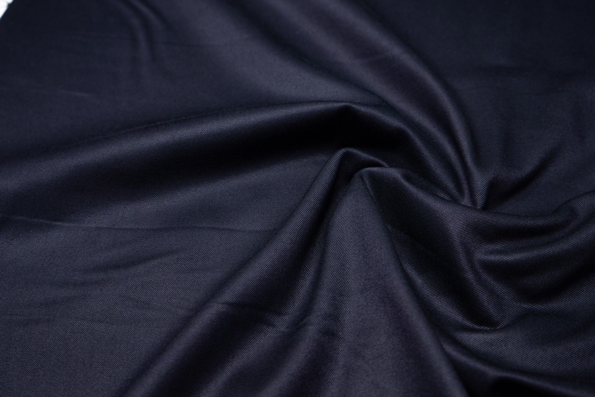 

Ткань UNOFABRIC Костюмный хлопок с вискозой сине-фиолетовый, Синий