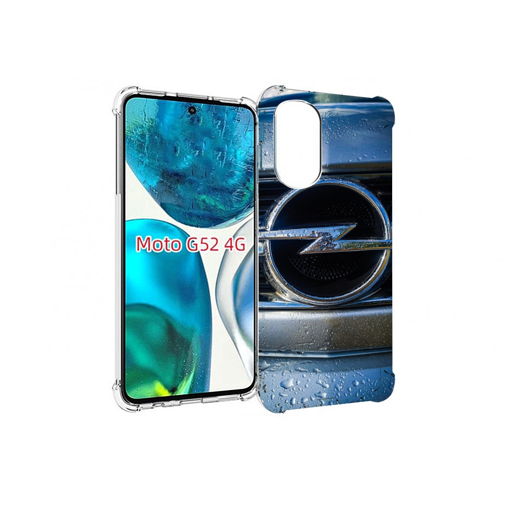 

Чехол MyPads opel 3 мужской для Motorola Moto G82 / Moto G52, Прозрачный, Tocco