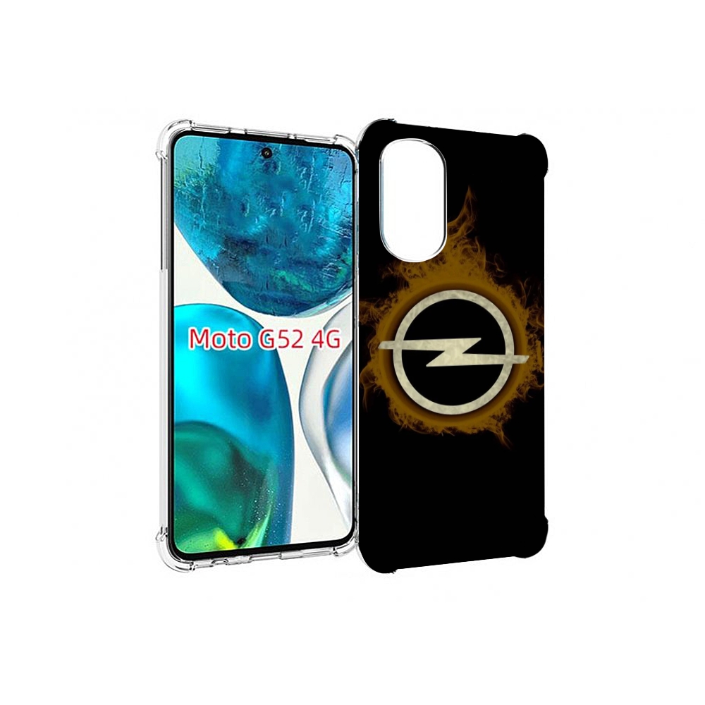 

Чехол MyPads opel-1 мужской для Motorola Moto G82 / Moto G52, Прозрачный, Tocco