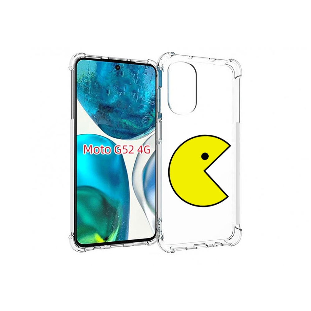 

Чехол MyPads pacman для Motorola Moto G82 / Moto G52, Прозрачный, Tocco