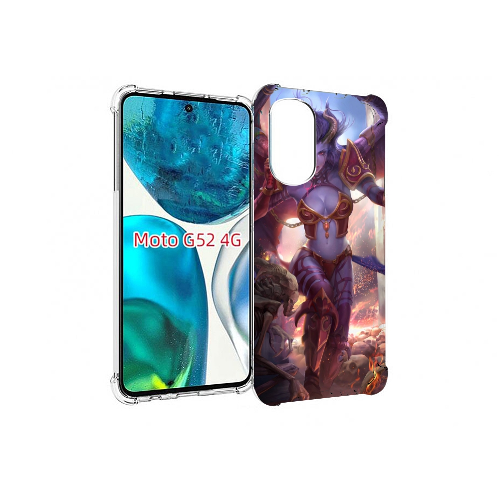 

Чехол MyPads queen of pain dota 2 для Motorola Moto G82 / Moto G52, Прозрачный, Tocco