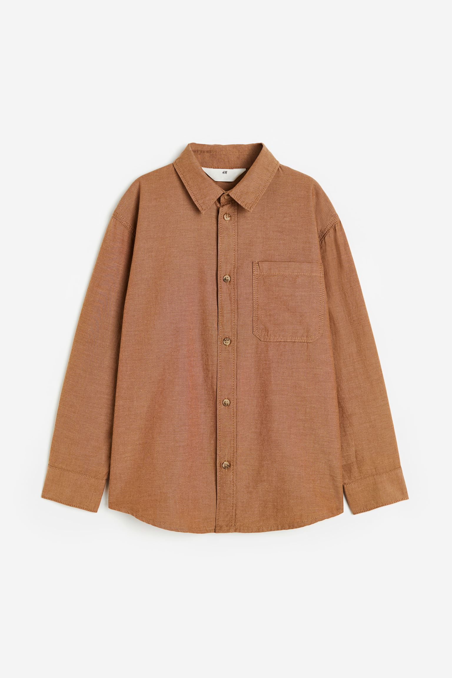 

Рубашка детская H&M 111796200, коричневый, 152 (доставка из-за рубежа), 111796200