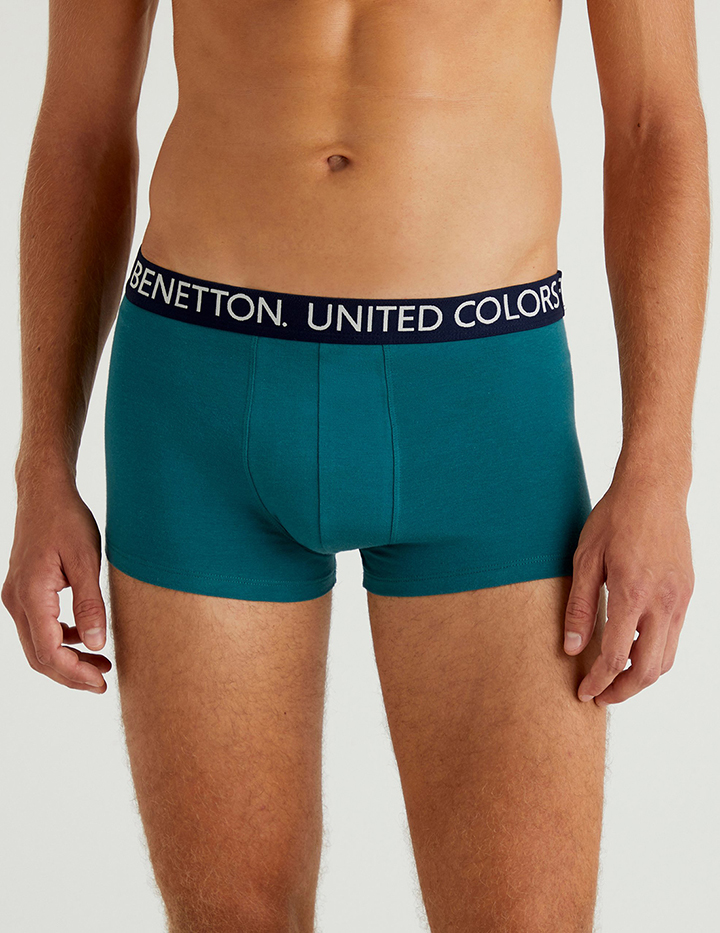 

Боксеры мужские United Colors of Benetton 21A_3OP82X134 зеленые XL, 21A_3OP82X134