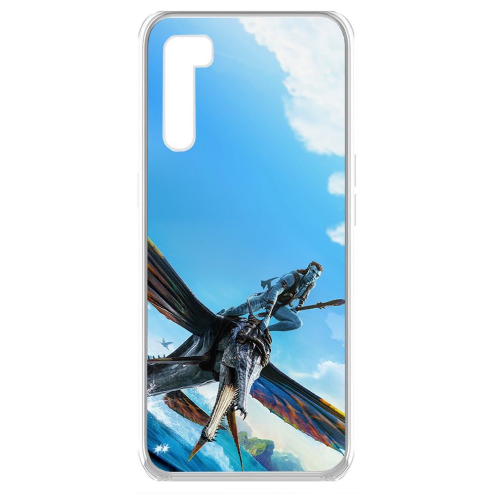 

Чехол-накладка кейс Аватар - Джейк на скимвинге для Oppo A91