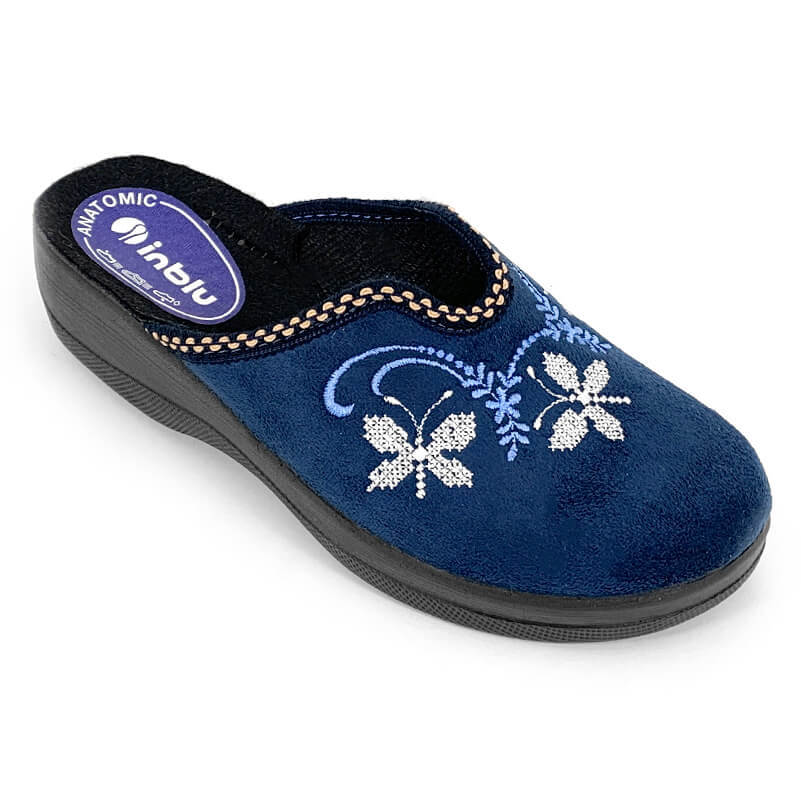

Тапочки женские Inblu 262212241 синие 40 RU, 262212241