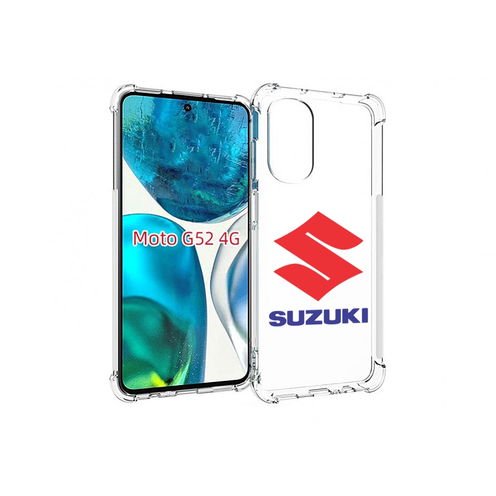 

Чехол MyPads suzuki-3 мужской для Motorola Moto G82 / Moto G52, Прозрачный, Tocco