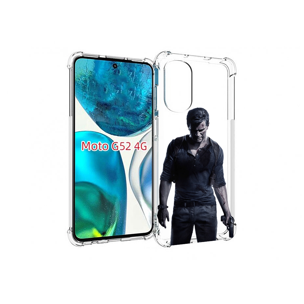 

Чехол MyPads uncharted-4 для Motorola Moto G82 / Moto G52, Прозрачный, Tocco