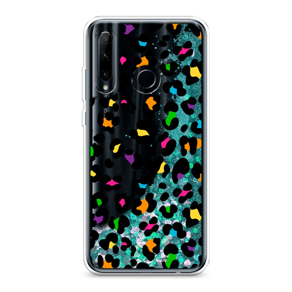 

Чехол Awog на Huawei P Smart Plus 2019/Honor 20 lite 2019/10i/20e "Яркий леопард", Разноцветный, 6104195-1