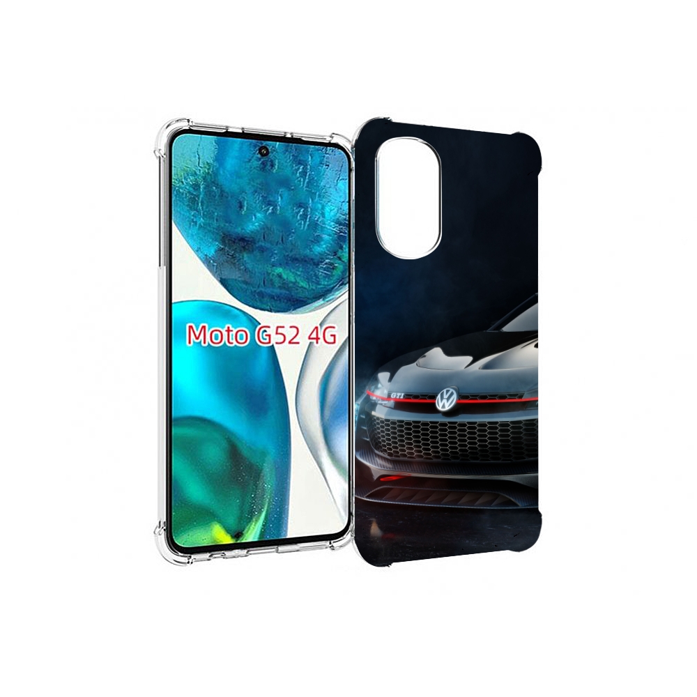 

Чехол MyPads volkswagen 2 мужской для Motorola Moto G82 / Moto G52, Прозрачный, Tocco