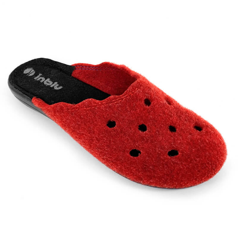

Тапочки женские Inblu 263979192 красные 37 RU, 263979192