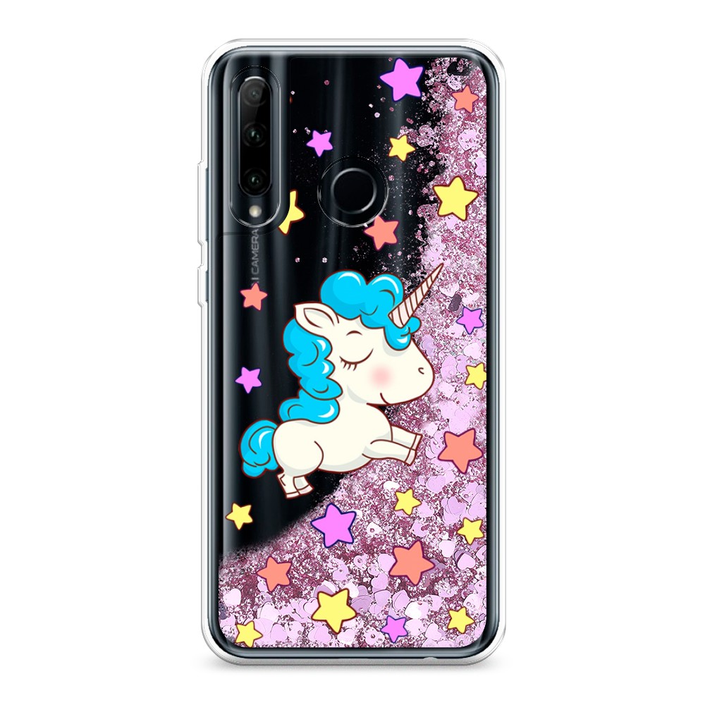 

Чехол Awog на Huawei P Smart Plus 2019/Honor 20 lite 2019/10i/20e "Звездный единорог", Разноцветный, 6104194-1