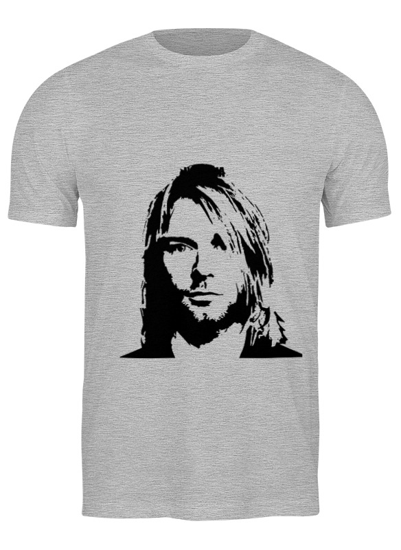 

Футболка мужская Printio Nirvana серая XL, Серый, Nirvana
