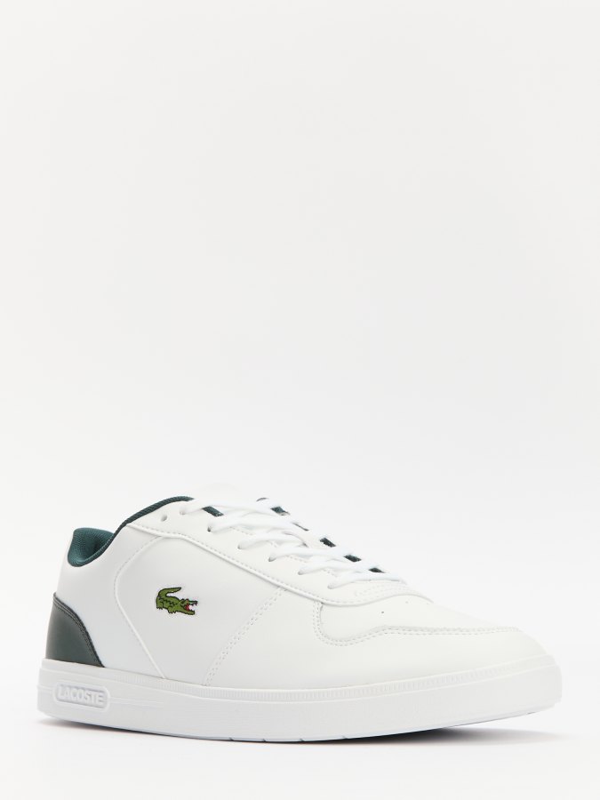 

Кеды мужские Lacoste 748SMA0114 белые 40.5 EU, Белый, 748SMA0114