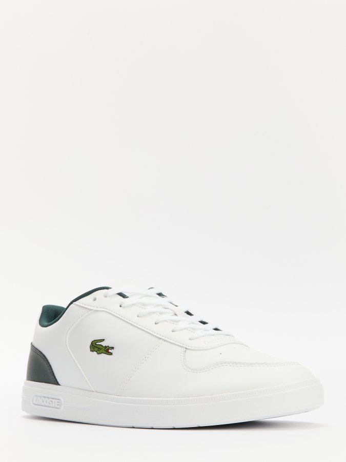 

Кеды мужские Lacoste 748SMA0114 белые 46.5 EU, Белый, 748SMA0114