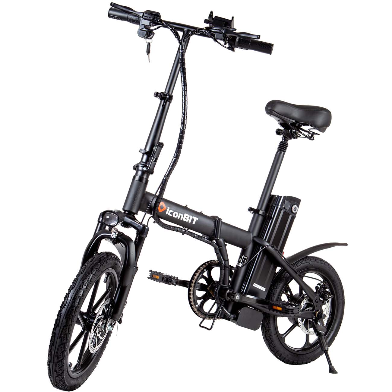 Электровелосипед iconBIT E-Bike K116 2021 One Size черный