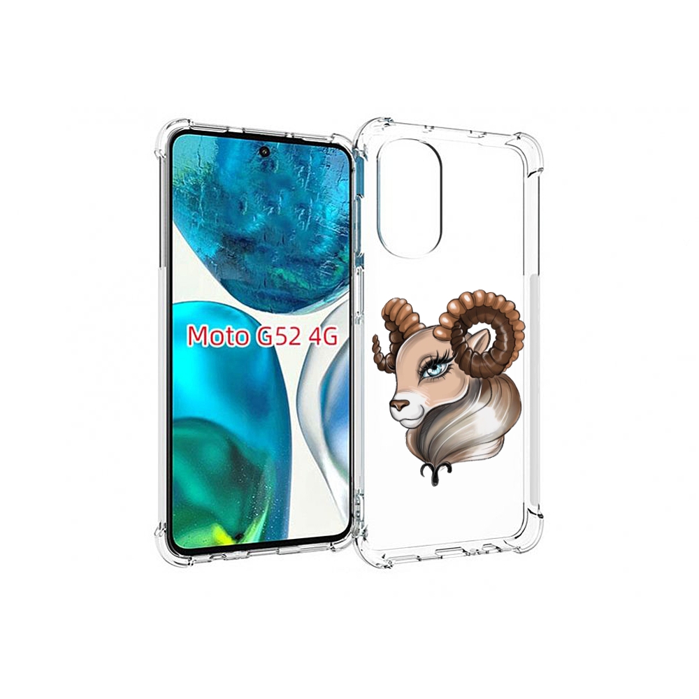 

Чехол MyPads Барашка для Motorola Moto G82 / Moto G52, Прозрачный, Tocco