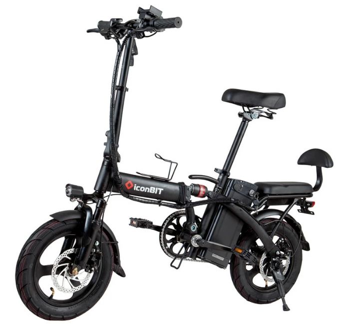 фото Электровелосипед iconbit e-bike k212 2021 one size черный