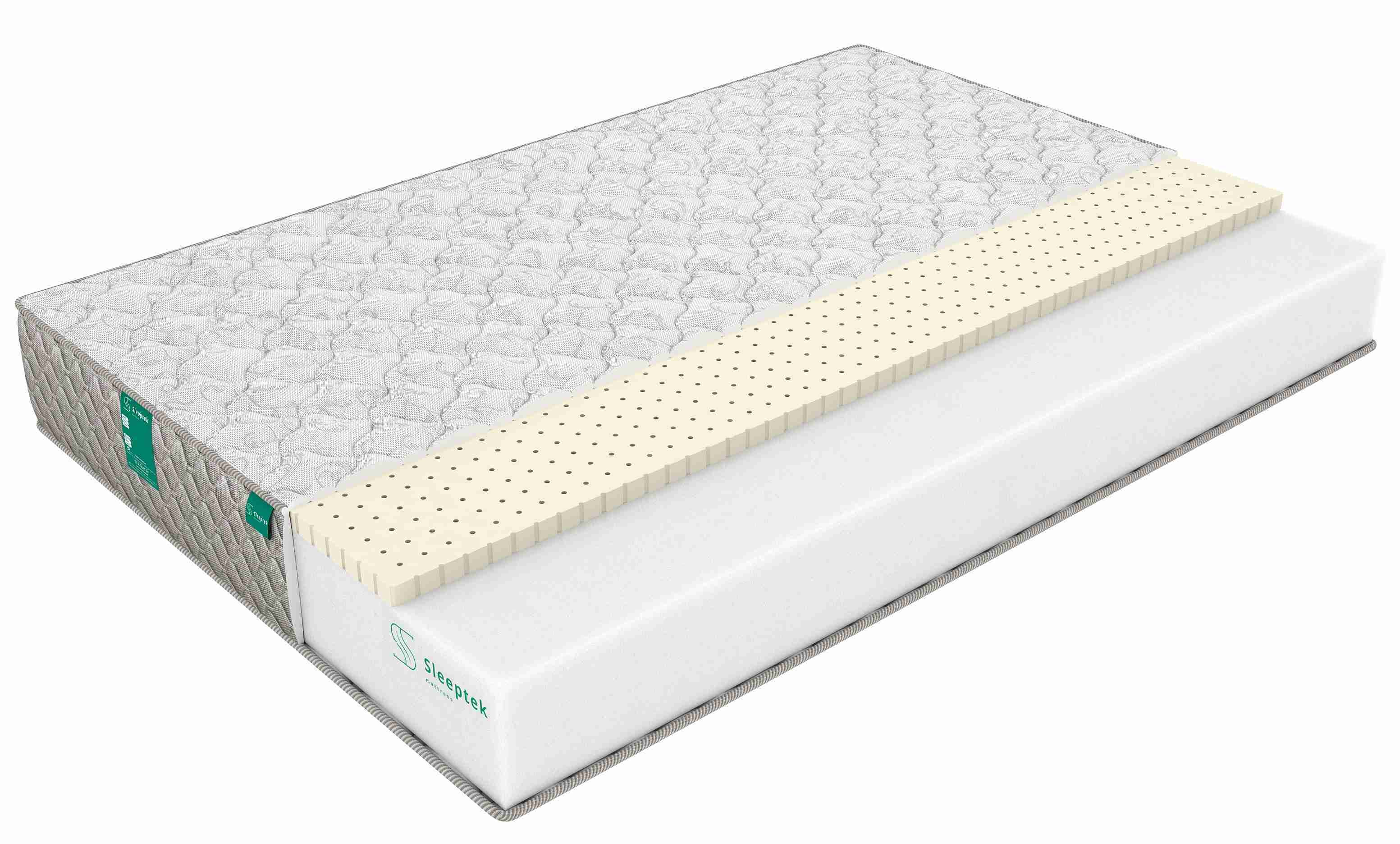 

Матрас беспружинный Sleeptek Roll LatexFoam 20/brdlux1475023 80х185, Белый, Roll LatexFoam 20