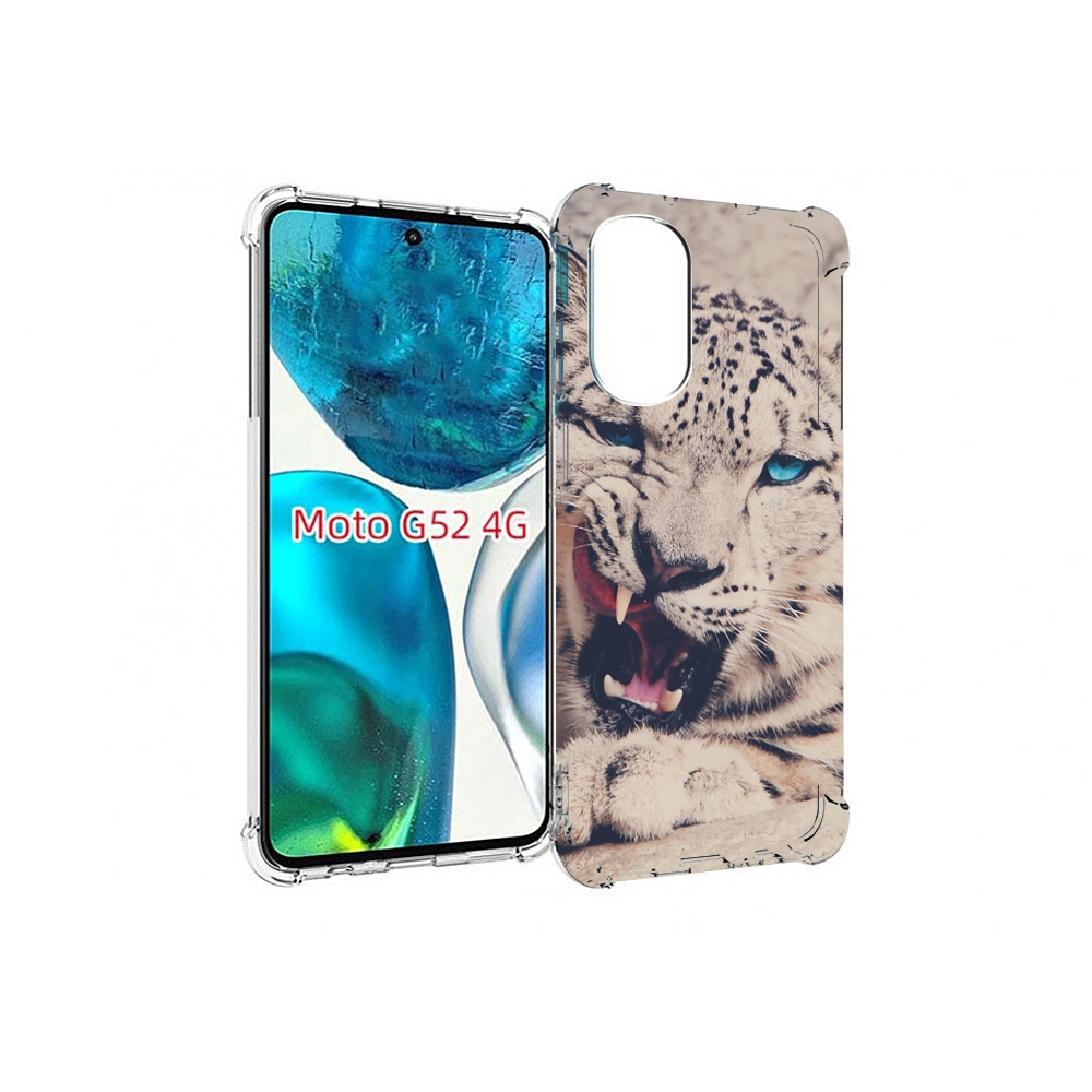 

Чехол MyPads Барсюня для Motorola Moto G82 / Moto G52, Прозрачный, Tocco