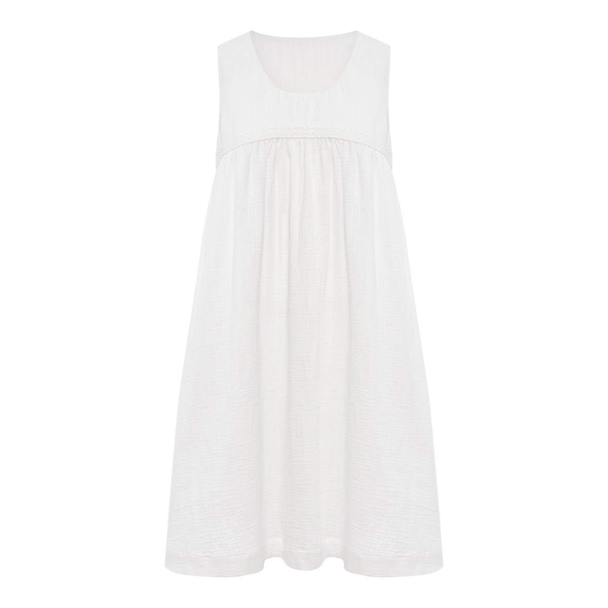

Платье женское Muslin Clouds 51570 белое S/M, Белый, 51570