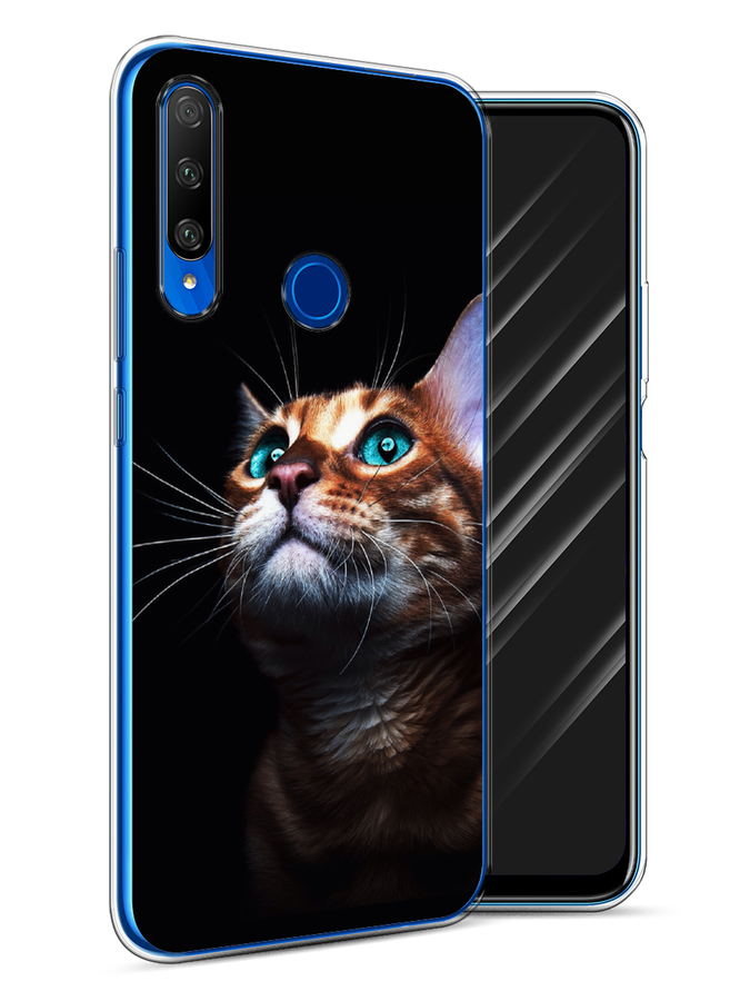 

Чехол Awog на Honor 9X Premium "Мечтательный кот", Разноцветный, 610650-1