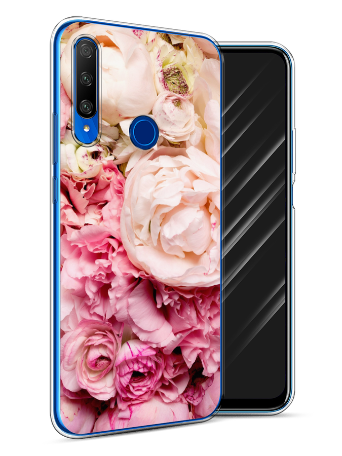 

Чехол Awog на Honor 9X Premium "Пионы яркие", Разноцветный, 610650-8