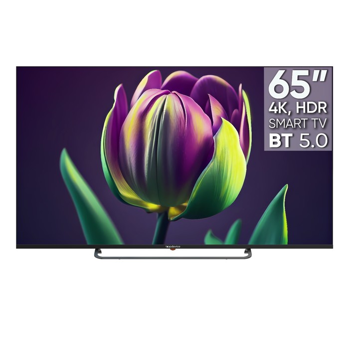 

Телевизор Topdevice TDTV65CS06U_BK, 65"(165 см), UHD 4K, Черный, TDTV65CS06U_BK