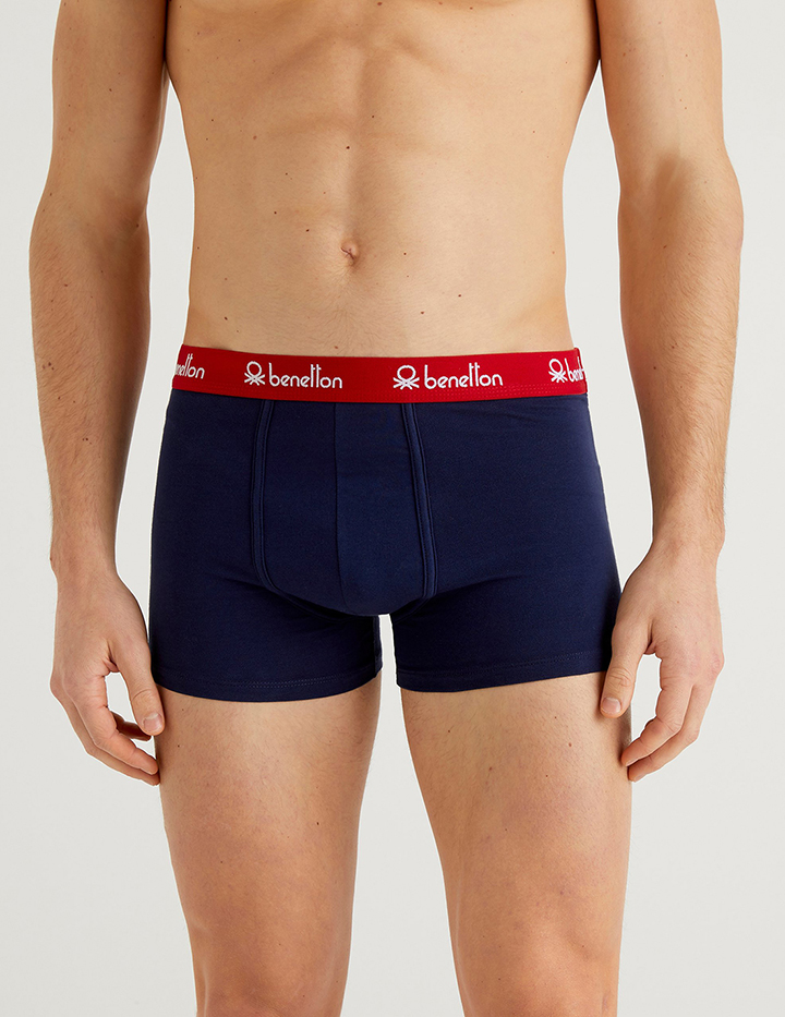 

Боксеры мужские United Colors of Benetton 21A_3OP82X180 синие 2XL, 21A_3OP82X180